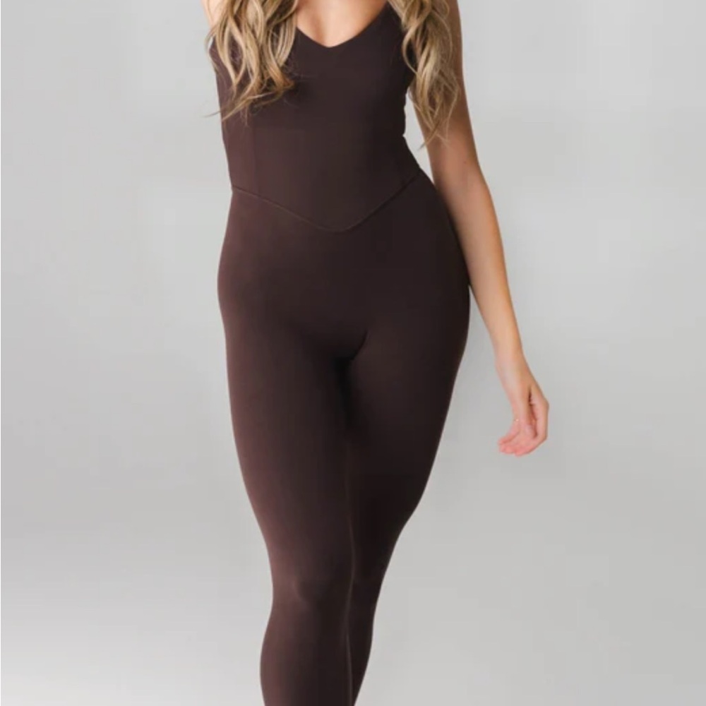 Vitality Dream Cloud II Jumpsuit Espresso Brown Size M